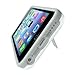 LUVVITT® Hybrid Transparent Case/Cover for iPhone 5C with Kickstand Retail Packaging - Clear/Gray