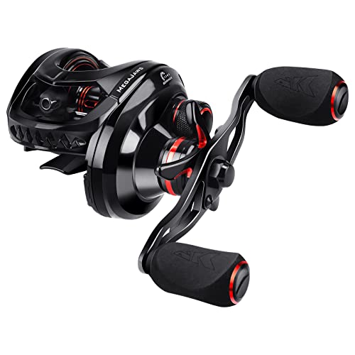 KastKing MegaJaws Baitcasting Fishing Reel, New AutoMag Dual Braking