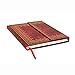 Paperblanks | Foiled | Old Leather Collection | Hardcover | Ultra | Unlined | Wrap Closure | 144 Pg | 120 GSM (Old Leather Wraps)