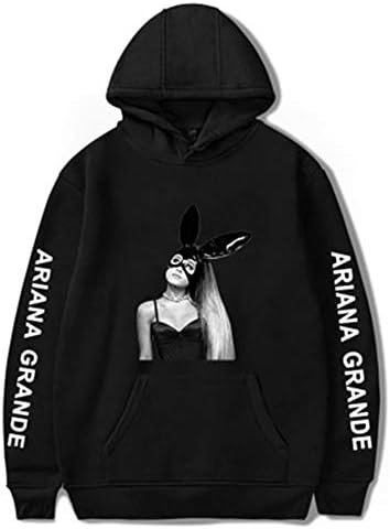 Women's Girls Ari-ana Gran-de Fashion Hoodie Hooded Sweatshirt