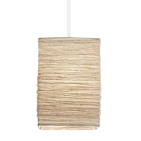 Bhg Asian Rice Paper Lantern Pendant Lamp Shade Kit With 15 5 Plug In Light Socket Cord White