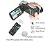 Video Camera Camcorder, WELIKERA IR Night Vision Remote Control Handy Camera, HD 1080P 24MP 16X Digital Zoom Video Camcorder with 3.0