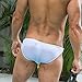 EASEJUICY Men's Swimwear Sexy Bikini Solid Swimming Briefs Low Waist Drawstring
