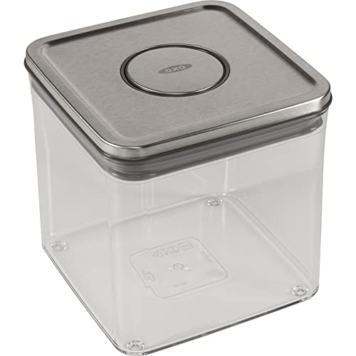 OXO Steel POP Container Big Square Short, 2.6 L