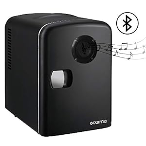 Gourmia GMF600 Thermoelectric Mini Fridge Cooler and Warmer –...