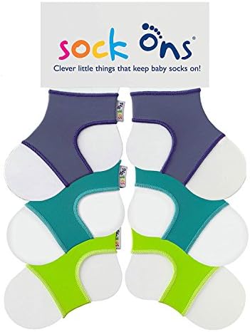 Sock Ons Clever Little Things That Keep Baby Socks On! 3 Pack