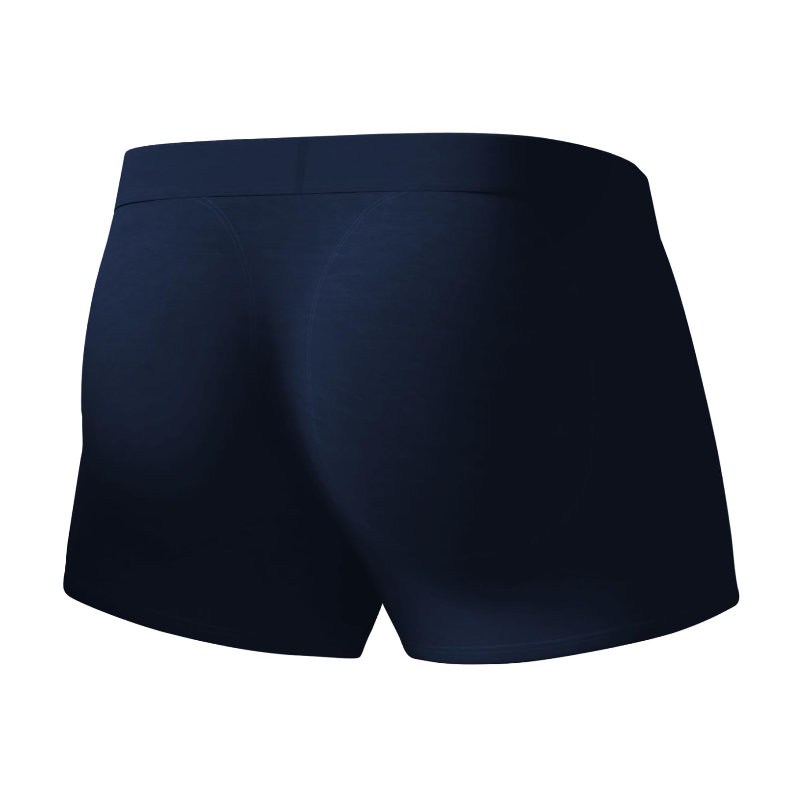 Photo 1 of Rounderbum Men's Padded Underwear Trunks with Removable Butt Enhancing Pads - Navy, X-Large - Padded Tech, Body Shaping, Invisible Under Clothing, More Volume Instantly