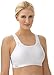 Glamorise Women's Double Layer Custom Control Sport Bra , White , 42DD