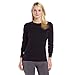 Minus33 Merino Wool Women's Tanana Expedition Crew, Black, X-Small