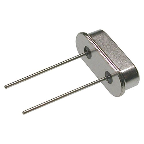 Optimus Electric Quartz Crystal Oscillator 40MHz for Microprocessor Microcontroller Precision Frequency Timing Time Tracking Clock Signals with Through Hole Mounting Type from Pack of 10