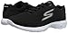 Skechers Women’s Go Train-Hype Low-Top Sneakers,Black (BKW),8.5 M US