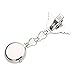 Top Plaza Womens Girls Heart Angle Wing Nurse Fob Clip On Brooch Hanging Pocket Watch - White