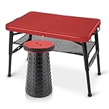 Small Folding Camping Table Portable - Adjustable