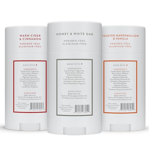 Native Deodorant Natural Deodorant for Women and Men, Seasonal