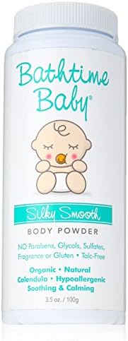 Bathtime Baby Silky Smooth Powder, 6 Ounce