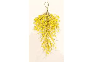 Worth Imports Forsythia Teardrop Silk Flower, 28", Yellow