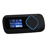 AGPTEK R2 8GB Clip MP3 Player Lossless Sound with FM Radio for Jogging Running Gym (Supports up to 64GB), Black
