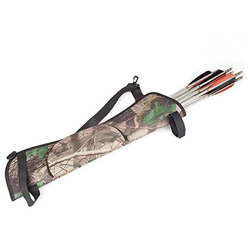 Domybest Target Hunting Archery Quiver Back Hip Waist Bag Arrow Bow Holder Pouch