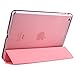 ESR Yippee Trifold Smart Case for iPad Mini, Lightweight Trifold Stand Case with Auto Sleep/Wake, Microfiber Lining, Hard Back Cover for iPad Mini 1/iPad Mini 2/iPad Mini 3 (Spring Light Pink)
