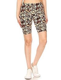 Pantalones cortos de motero para dama