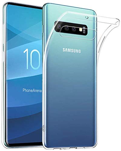Plus Ultra Clear Transparent Flexible Soft TPU Slim Back Cover for Samsung Galaxy S10