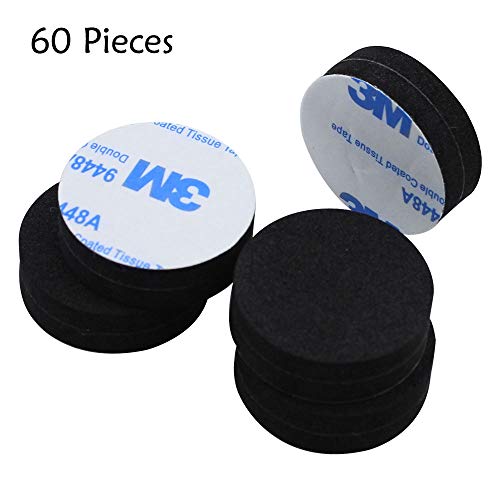 JaneYi (60 Stück Garten Unsichtbare Topffüße Hochwertige Rutschfestes Selbstklebendes Blumentopf Matte Gummifüße… – Bild 3