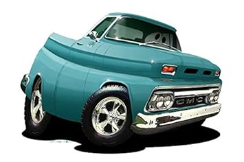 amazon com 1966 gmc truck wall decal 2ft long vinyl reusable movable fun stickers for boys classic cartoon cars home decor baby 1966 gmc truck wall decal 2ft long vinyl reusable movable fun stickers for boys classic cartoon cars home decor