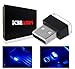 ICBEAMER 1 pc Blue Color Universal USB Interface Plug-in Miniature Night Light LED Car Interior Trunk Ambient Atmosphere