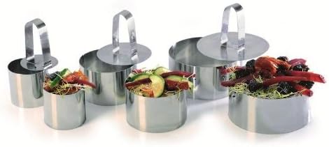 9-piece Tartar Mould & Pusher Set