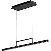 Oxygen Lighting 3-66-6 Stylus - 33.5 Inch 19W 1 LED Pendant, Finish Color: White