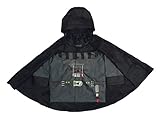 Western Chief Boys' Little Boys' Star Wars Darth Vader Rain Coat, Charcoal, 6