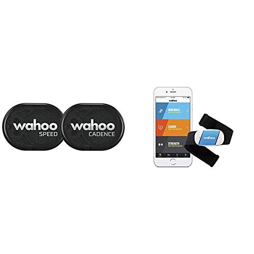 Wahoo RPM Speed, Cadence, and Heart Rate Monitor for iPhone, Android and Bike Computers
