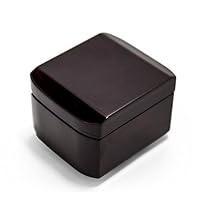 Hi Gloss Modern Petite 18 Note Music Box with Cut Edges - Over 400 Song Choices - Singing in The Rain