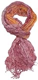 LibbySue-Impressionist Watercolor Crinkle Scarf