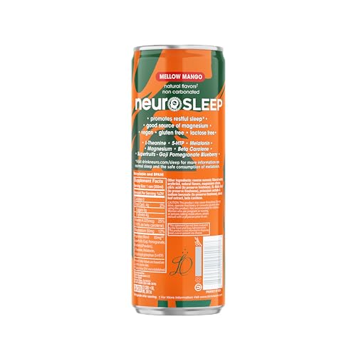 NEURO SLEEP MELLOW MANGO, 12 FL OZ CAN (PACK OF 12)