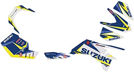 Suzuki LTR 450 Vector Quad Deco Kit Carbon White/Blue