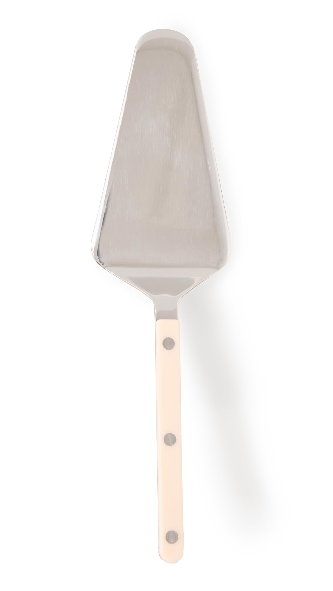 SABRE PARIS - Bistrot Cake Server - Cake Cutter Slicer - Pie Server - Premium Stainless Steel - Shiny Ivory