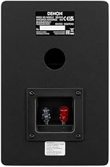 Denon SCN10 Speakers Two-Way HiFi 65W Each Black SCN10BKEM view 2