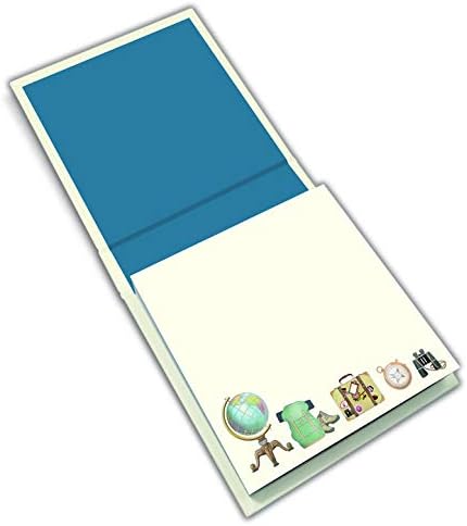 Quire Memo Block - Travel - 200 Pages - Size 115mm x 115mm - Image 4
