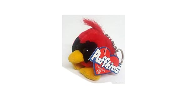 casey cardinal plush doll