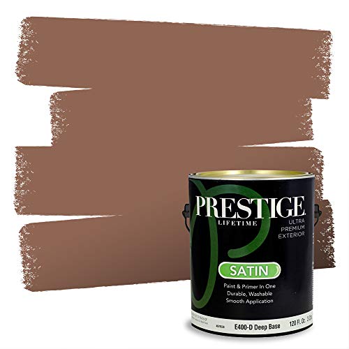PRESTIGE Paints Exterior Paint and Primer In One, 1-Gallon, Satin, Comparable M…