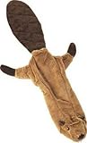 Ethical Mini Skinneeez Beaver 14-Inch Stuffingless Dog Toy