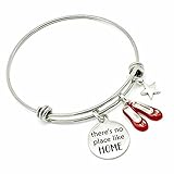There's No Place Like Home, Wizard of Oz Inspired Bangle Bracelet