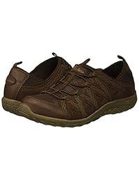 Skechers Easy Going-Tribune - Botines elásticos con cremallera doble para mujer con zapatilla de espuma viscoelástica refrigerada por aire