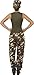 Smiffys Khaki Camo Deluxe Costume, Female