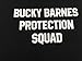 hiphop tees Bucky Barnes Protection Squad Casual Short Sleeve Women's T-Shirts, Black, Medium