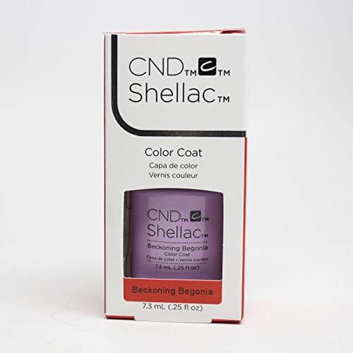 Hot New Color C N D Shellac UV LED Gel Nail Polish (Becking Begonia)