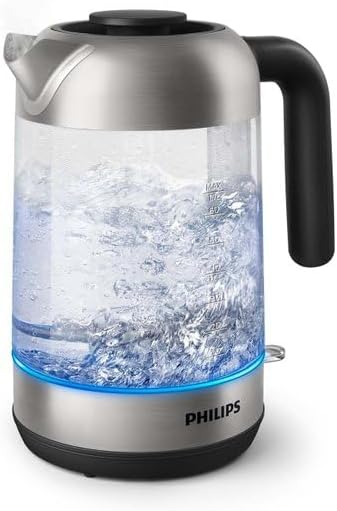 Bouilloire Électrique 5000, 1,7L, Ébullition rapide, Verre