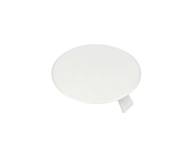 REV ISO-DOSENDECKEL 80mm ? 25 Stück Abdeckung für Unterputz-Steckdose ? Federdeckel für Abzweigdose ? Farbe: weiß