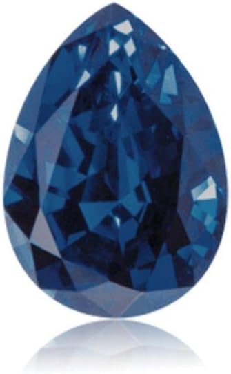 Synthetic Pear Shape Swiss Made Rough Blue Sapphire from 5X3MM-16x12MM